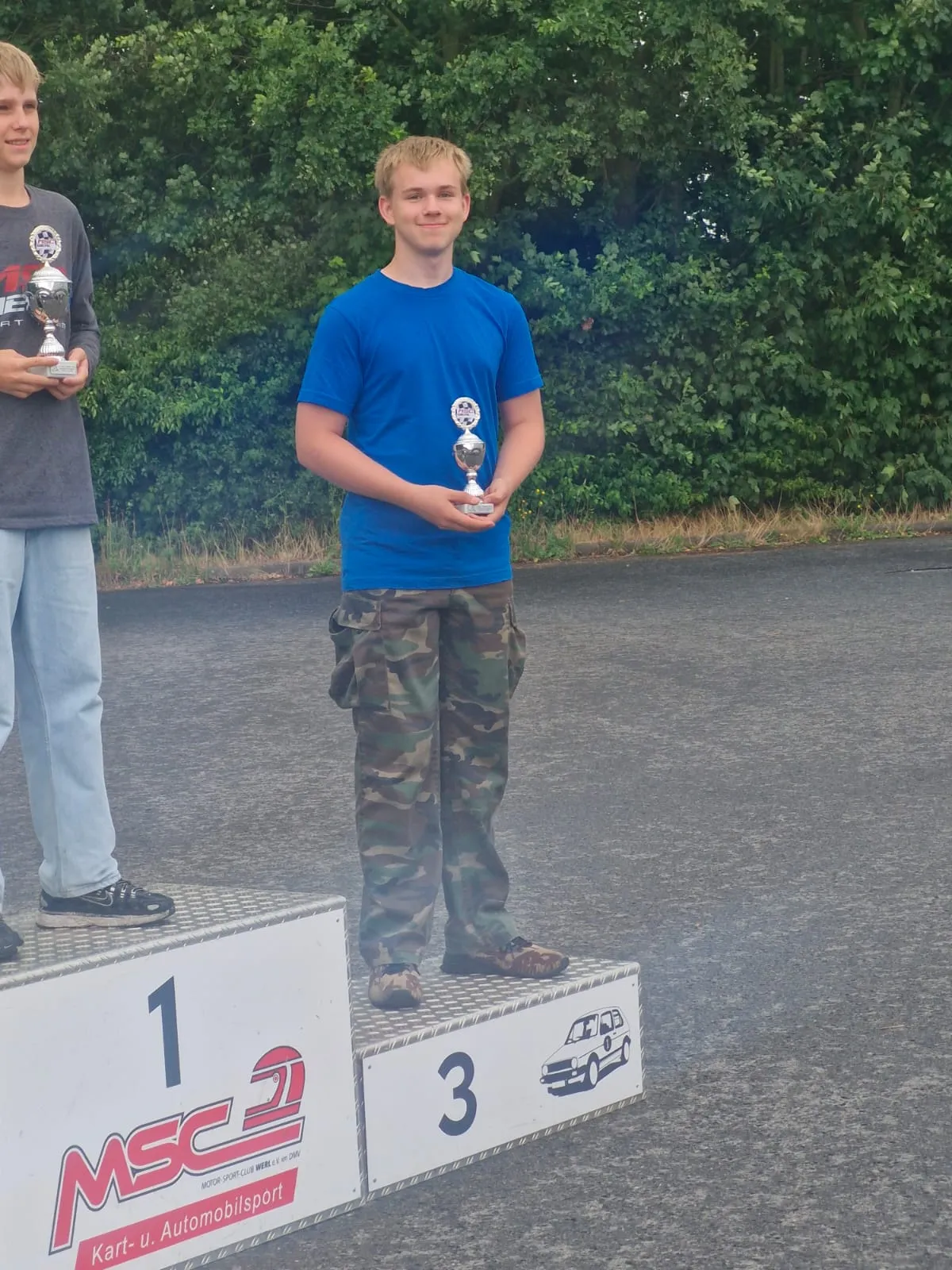 Felix Rogalla auf Platz 3